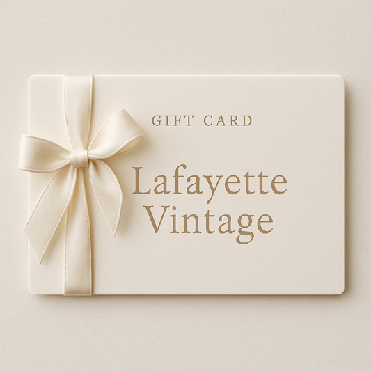 Lafayette Vintage gift card